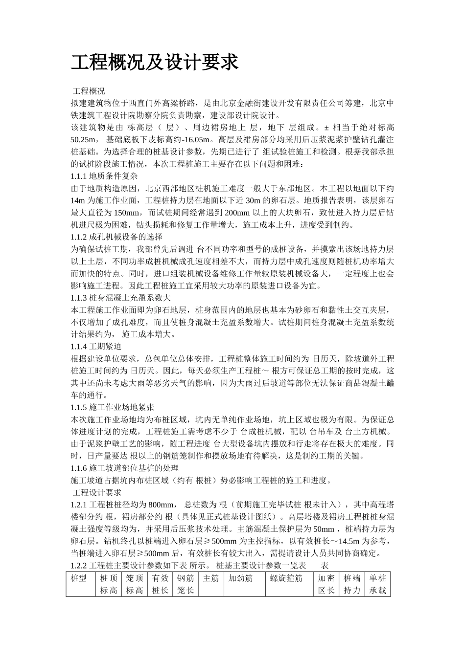 西环广场桩基工程灌注桩及后压浆施工组织设计方案(DOC15页)_第2页