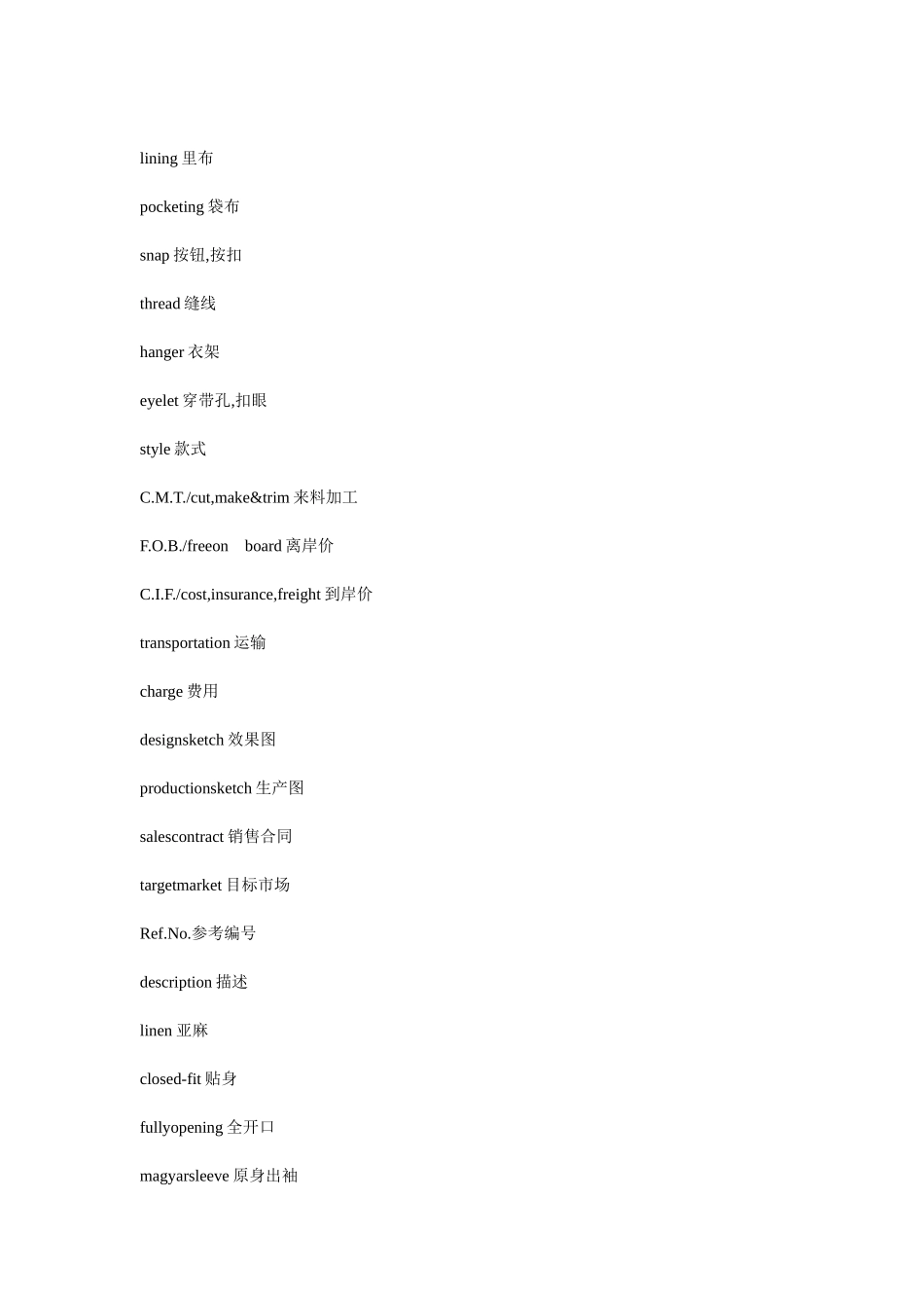 服装行业术语_第3页