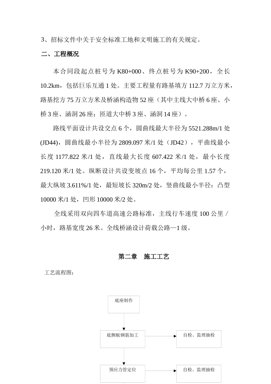 空心板预制及安装专项安全施工方案审批表_第3页