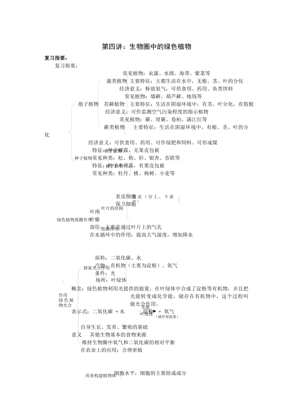 初中生物 绿色植物_第1页