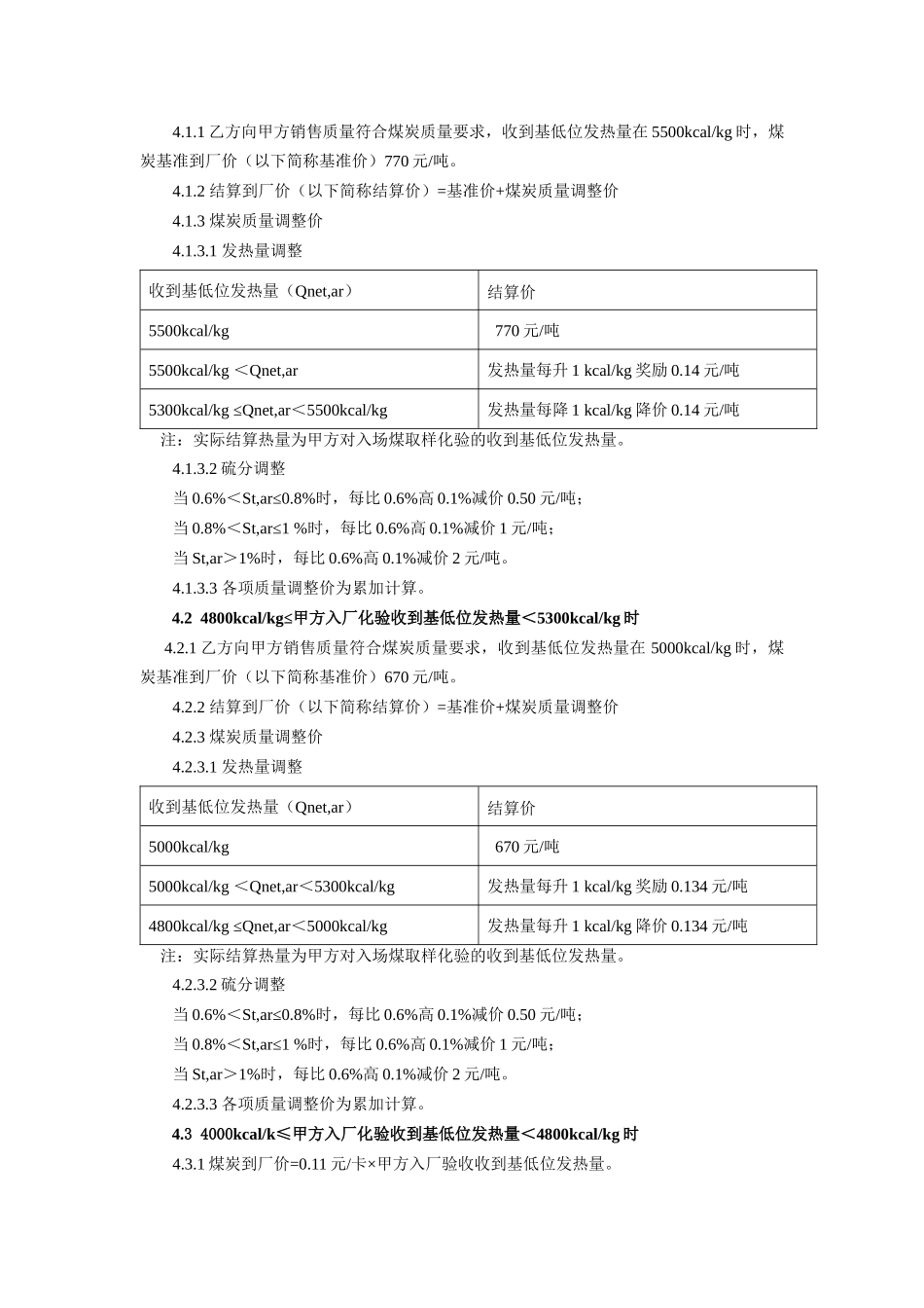 燃煤合同0071_第2页
