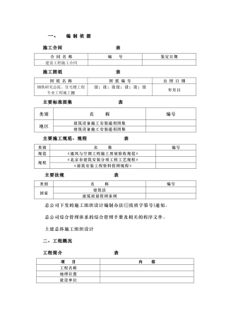 钢铁设计院某住宅楼通风工程施工组织设计