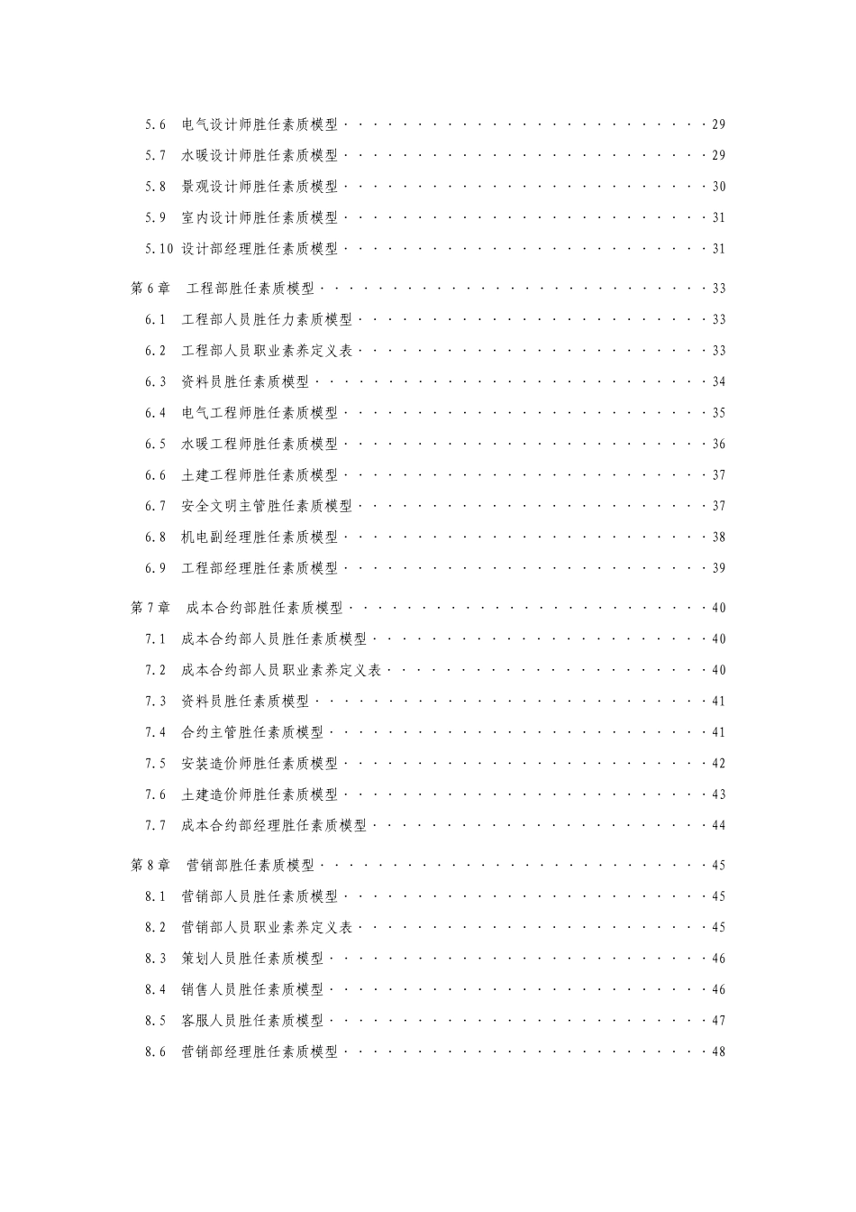 某地产公司员工胜任素质模型_第3页