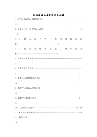 【房地产】xxxx有限公司表格