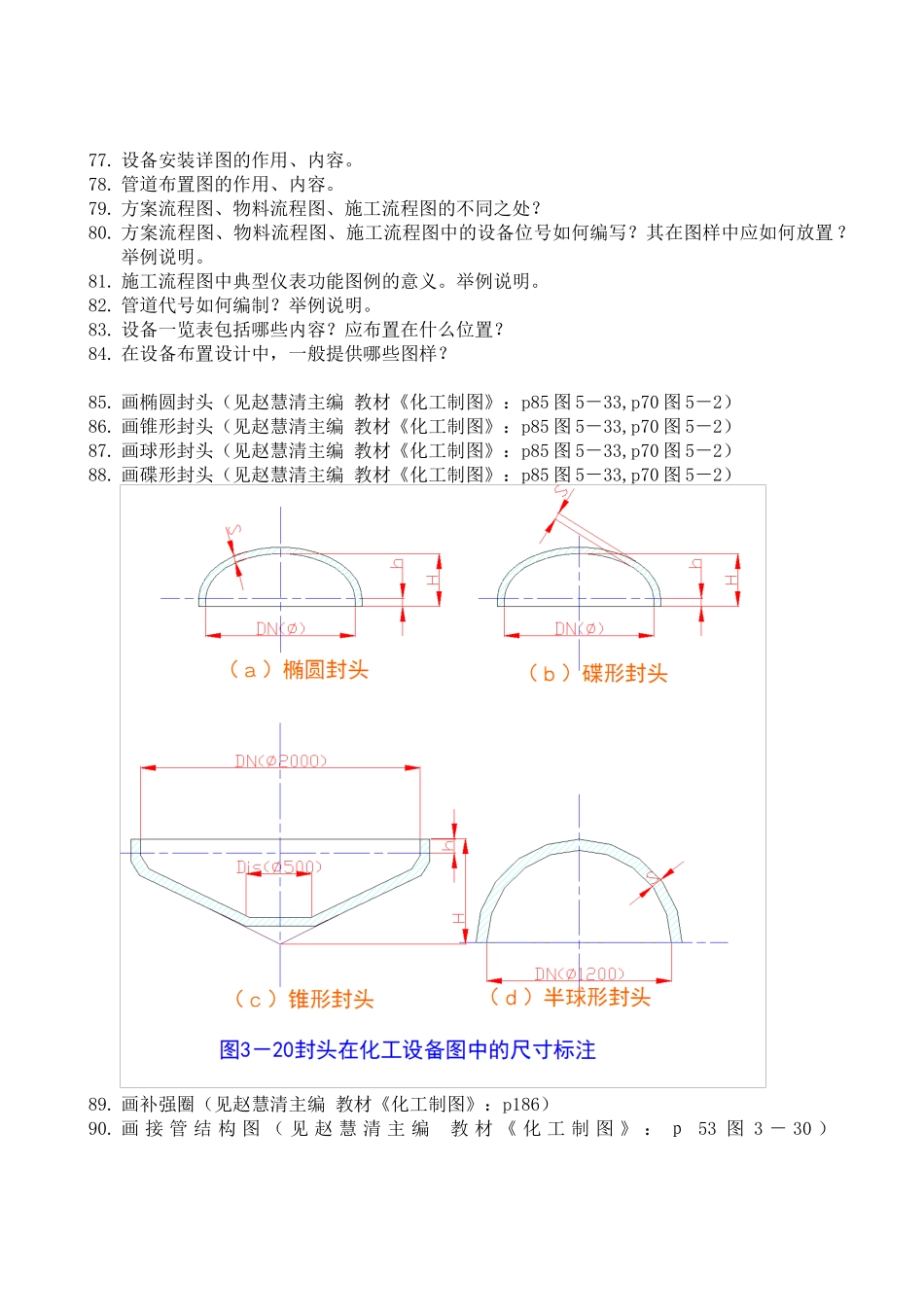化工制图思考题_第3页