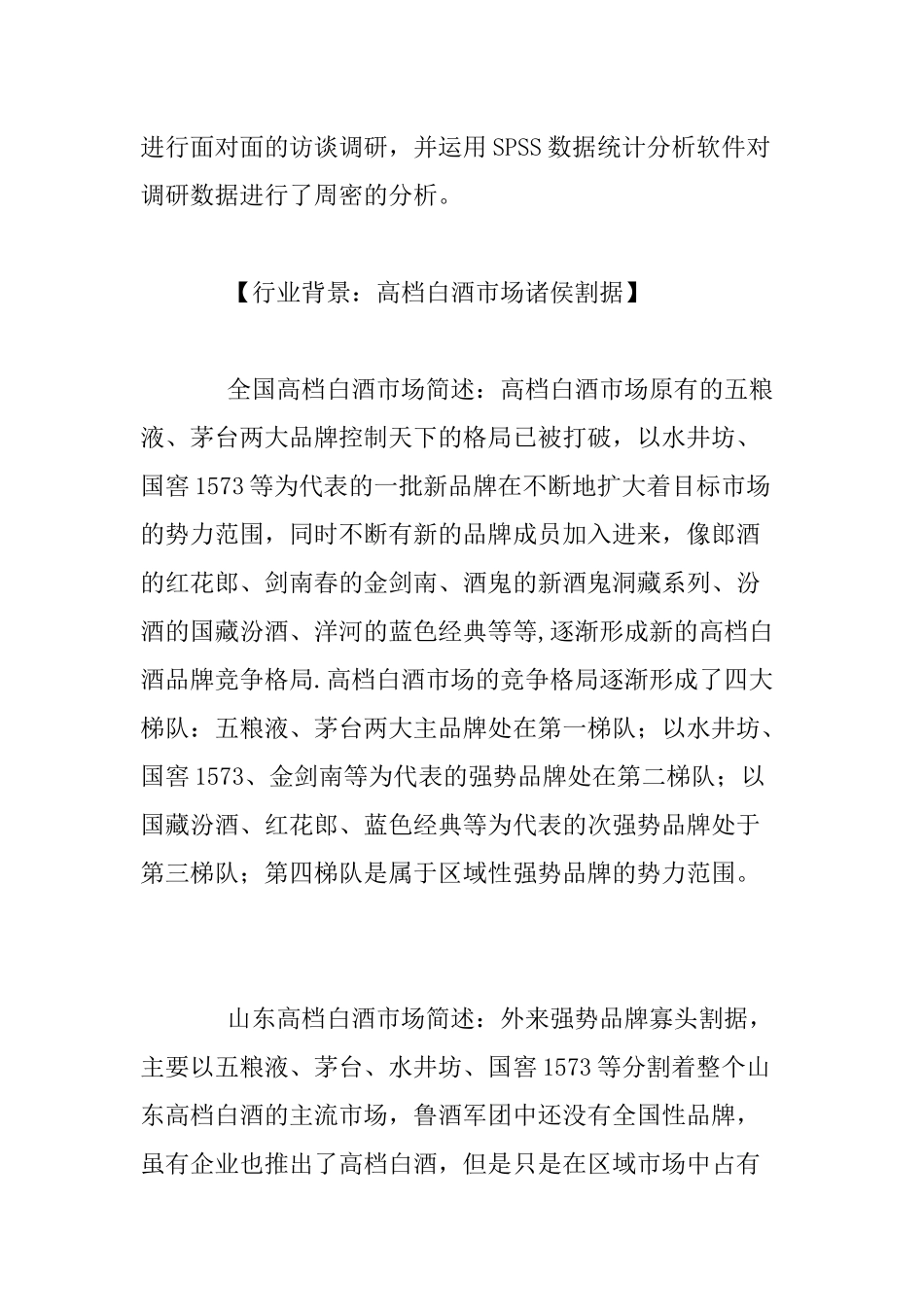 某酒业公司全新白酒品牌上市策划方案(doc 16页)_第2页
