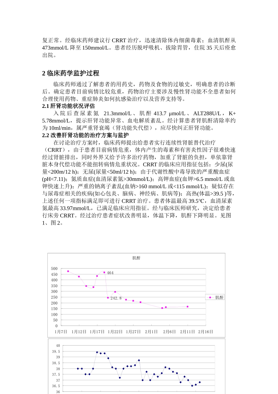临床药师参与救治例肾功不全合并重症肺炎患者病例分析_第2页