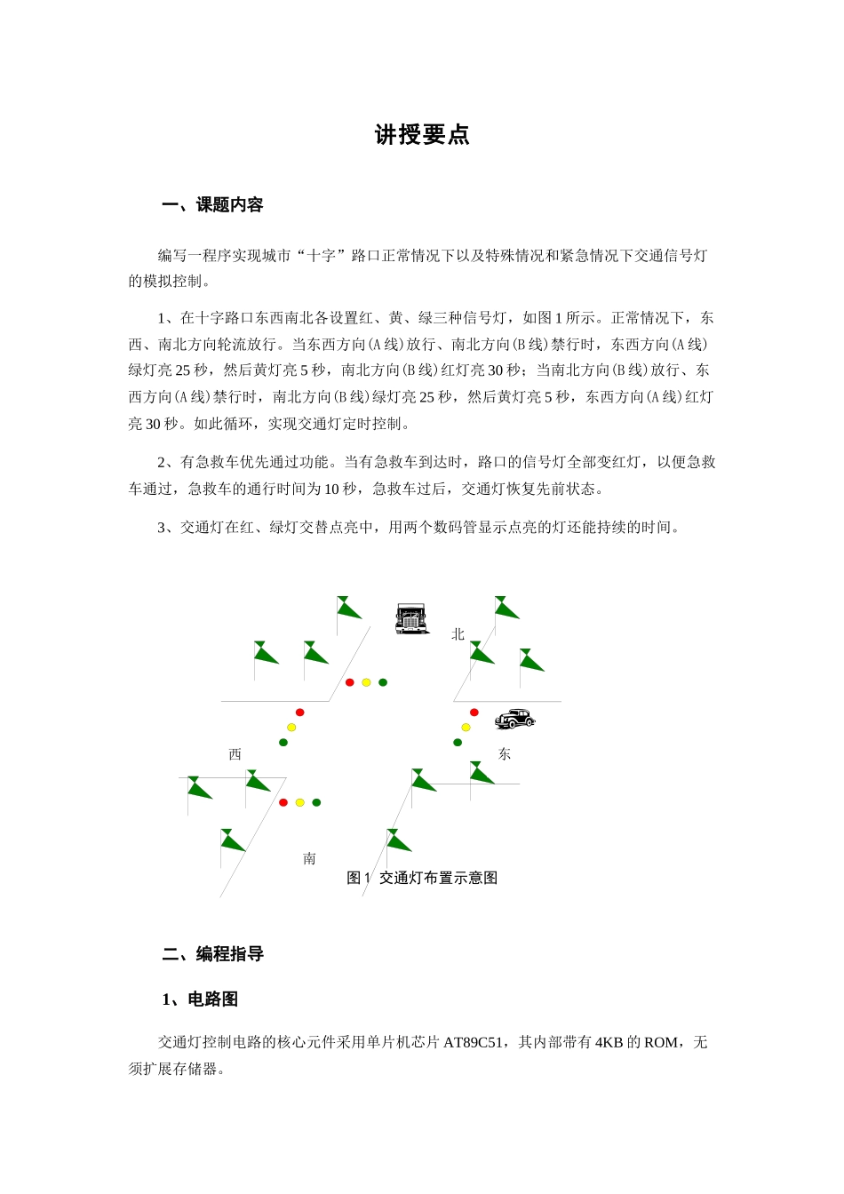交通信号灯模拟控制器_第2页
