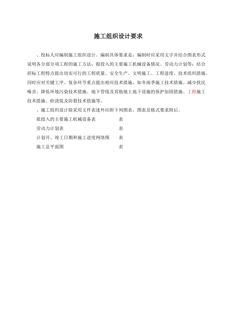 云南楚雄州职业教育中心主体园林景观Ⅱ标段施工组织设计_第1页