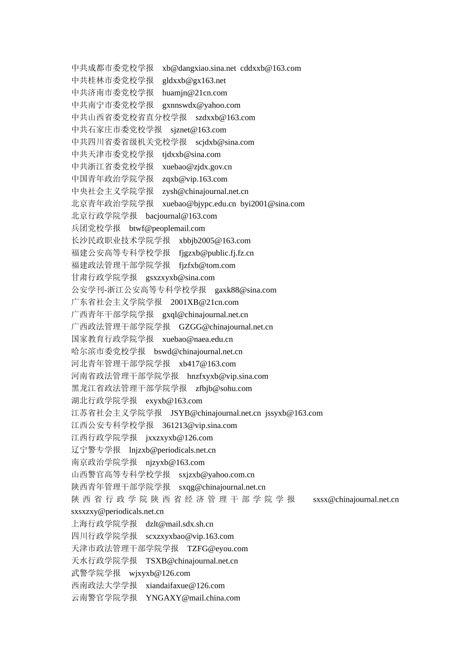 社科类杂志投稿电子邮箱总汇_第2页