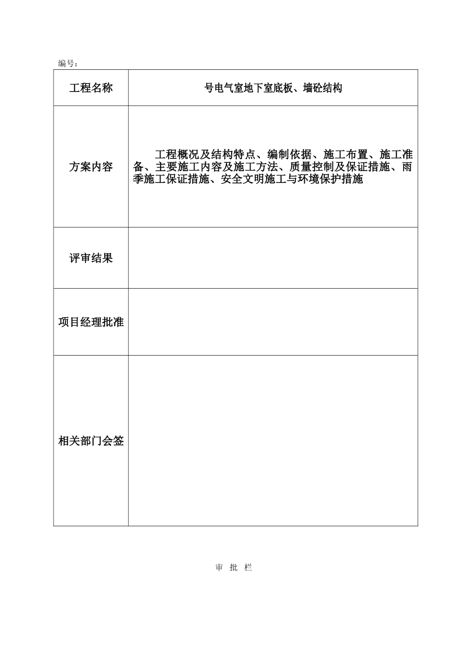 板、墙砼结构施工组织设计方案(DOC18页)_第2页