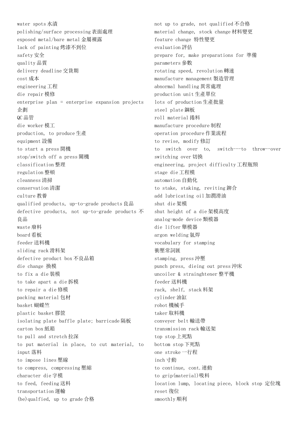 模具相关英语_第3页