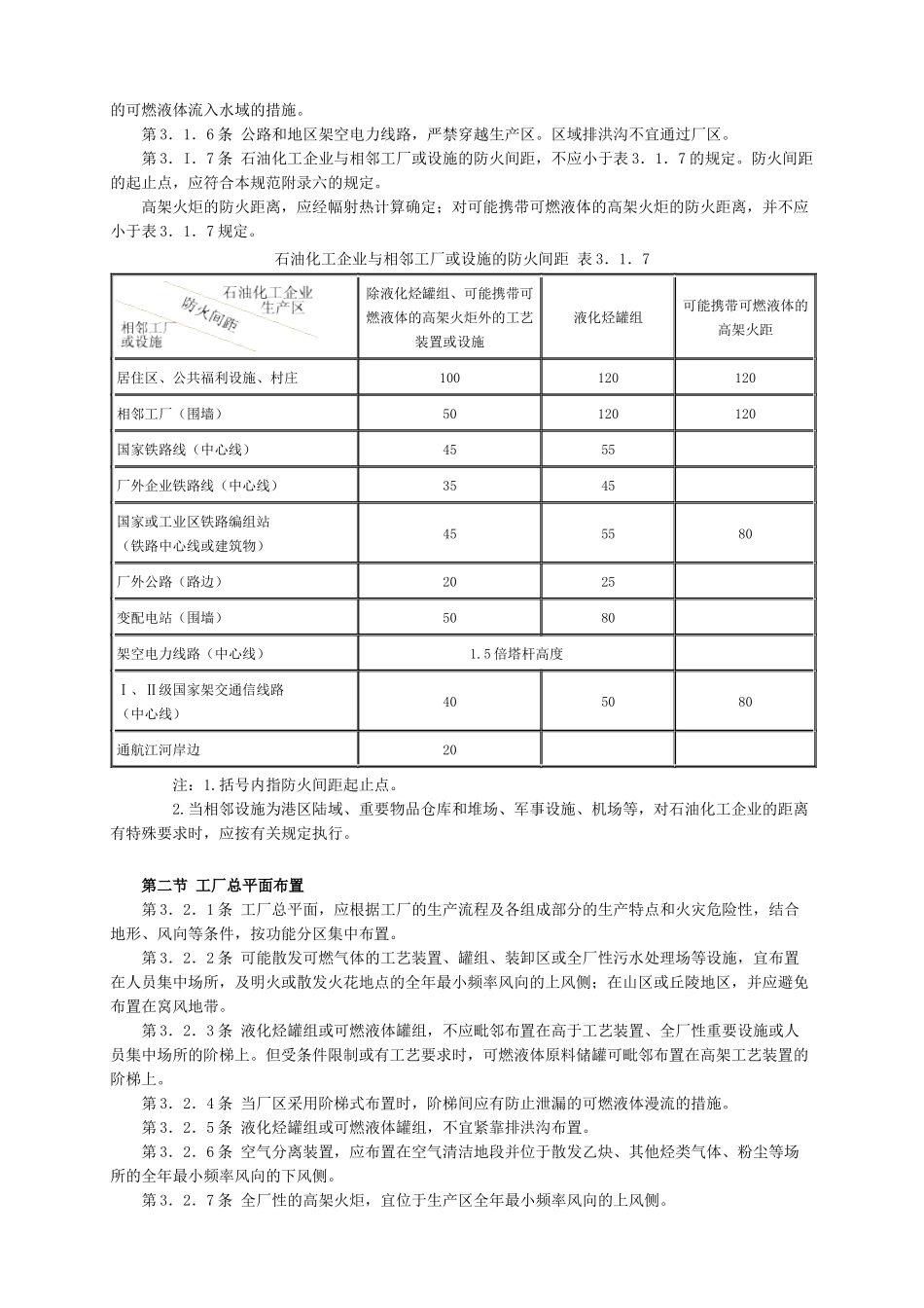 石油化工企业设计防火规范_第2页