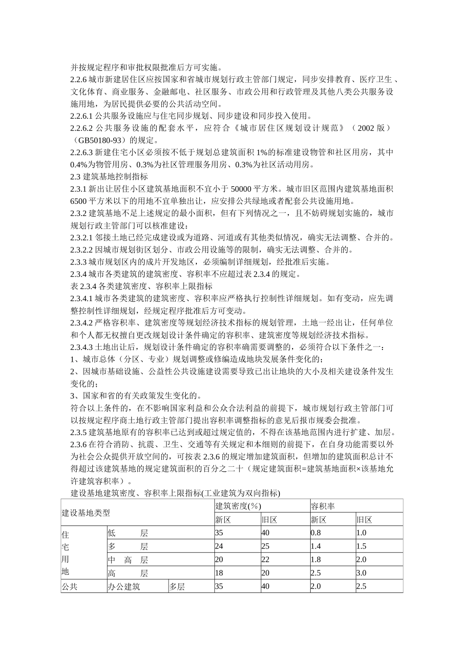 盐城市实施城市规划管理技术规定细则_第2页