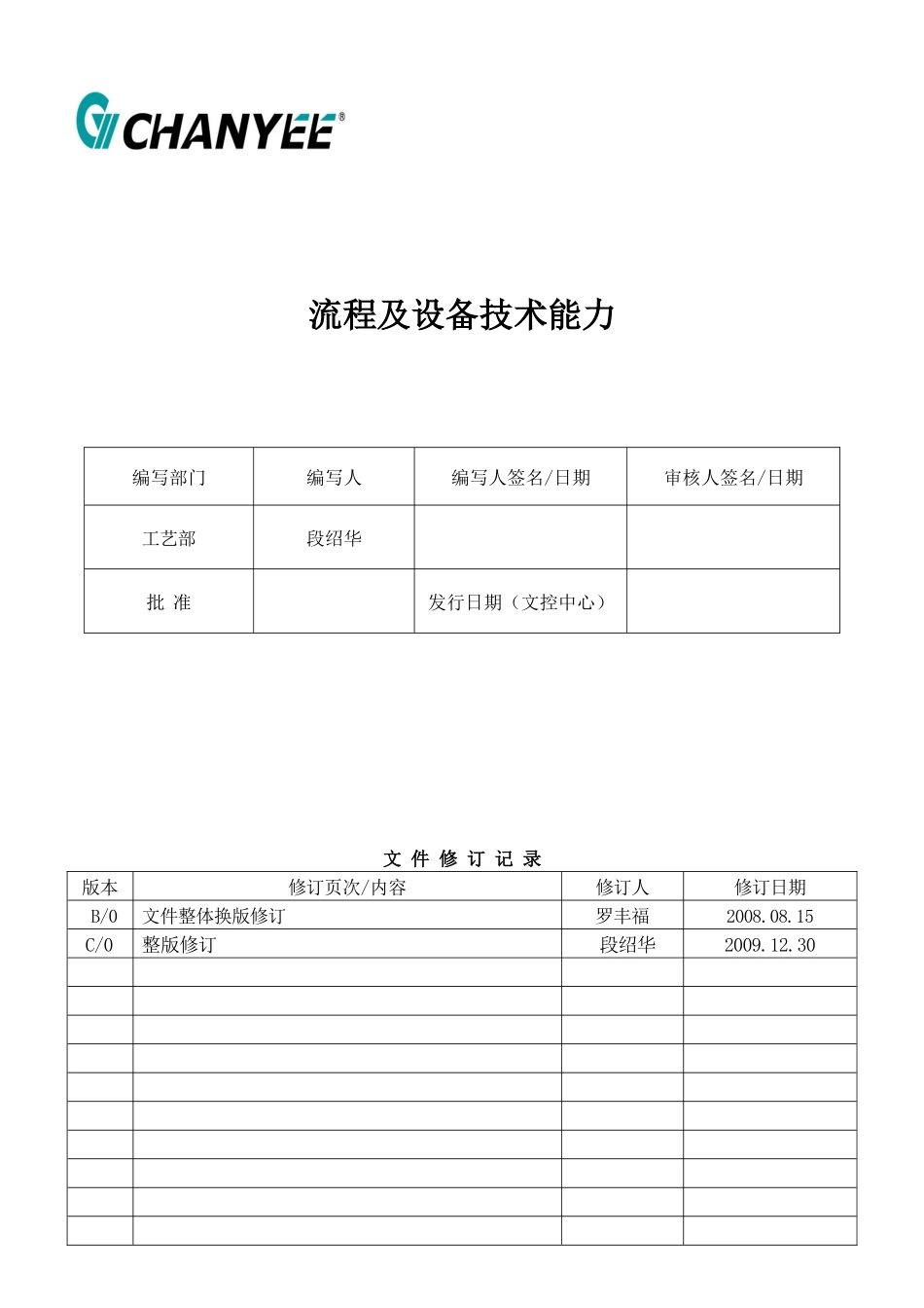诚亿电子---流程及设备技术能力pcb制作_第1页