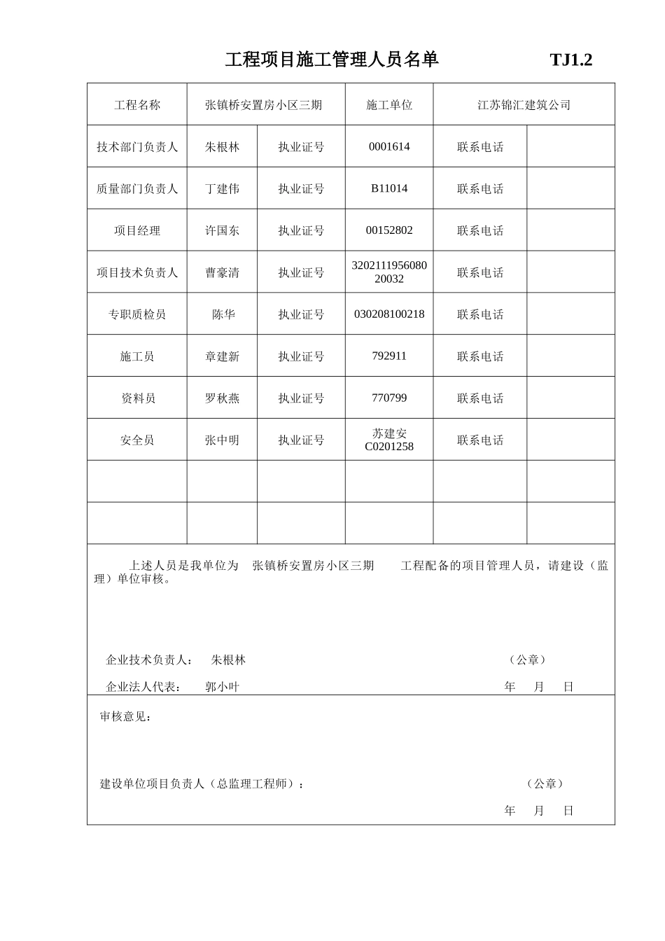 某药业有限公司整体搬迁工程土建资料表格_第2页