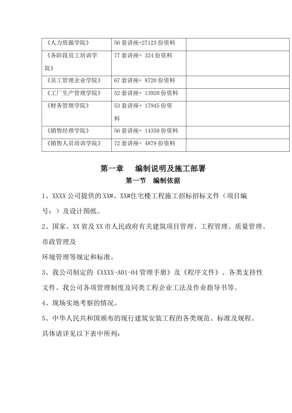 某高层住宅小区工程施工组织设计_第2页