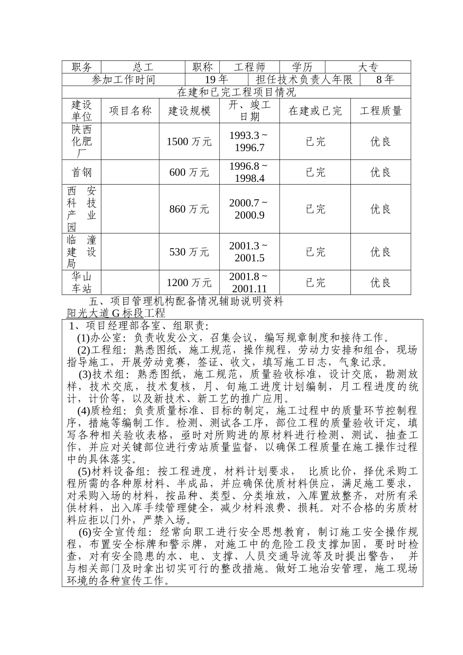 阳光大道施工组织设计方案(DOC37页)_第3页