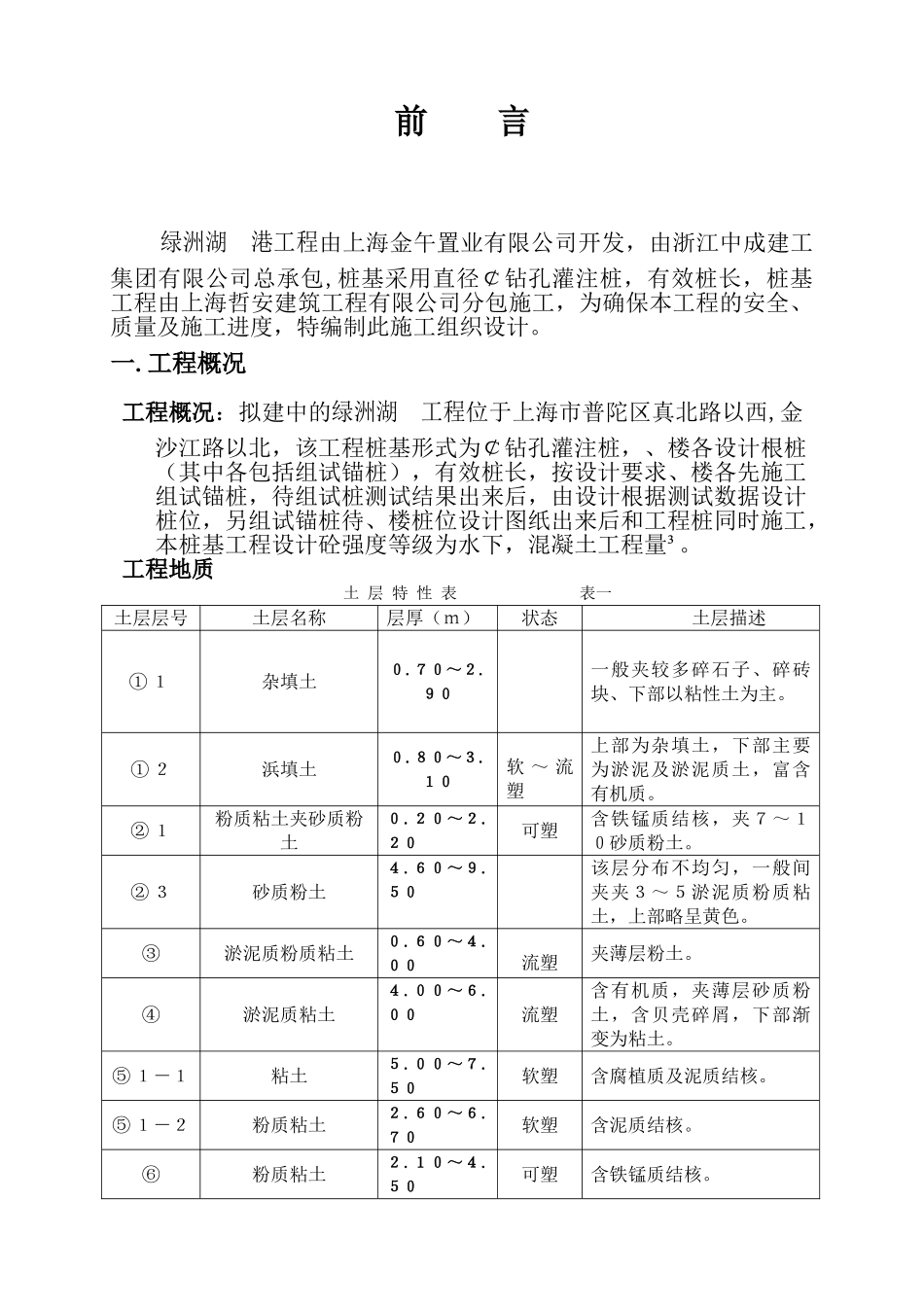 某楼房钻孔灌注桩工程施工组织设计(DOC31页)_第3页