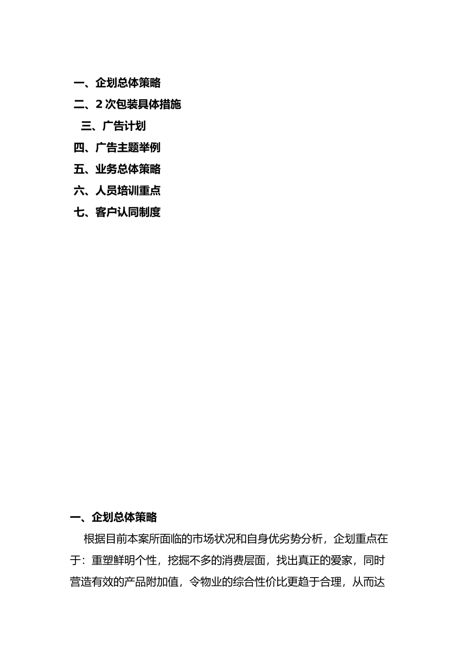 某公司企划及业务执行方案_第2页