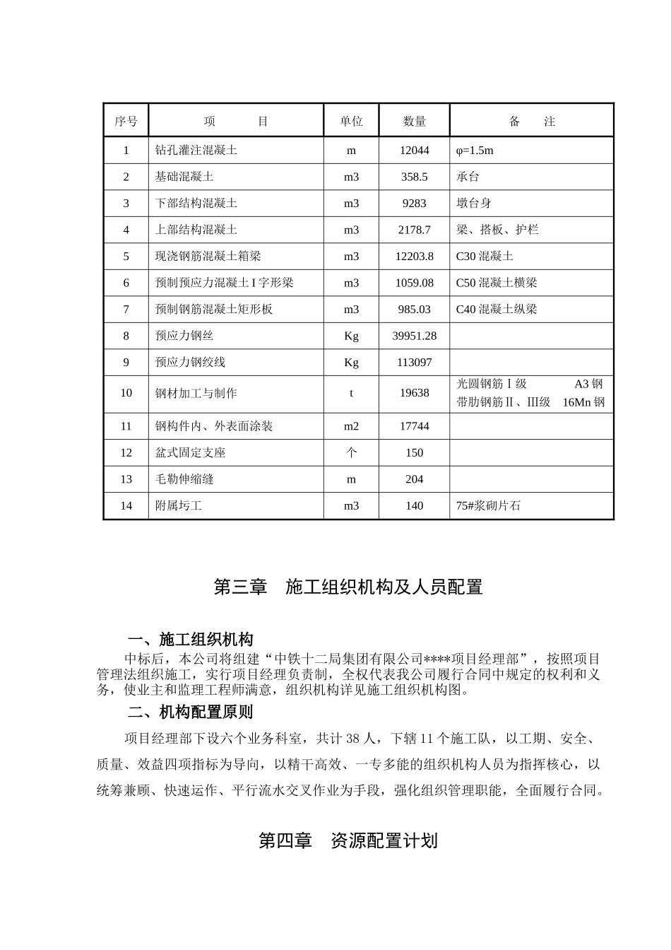 某运河大桥工程施工组织设计_第3页