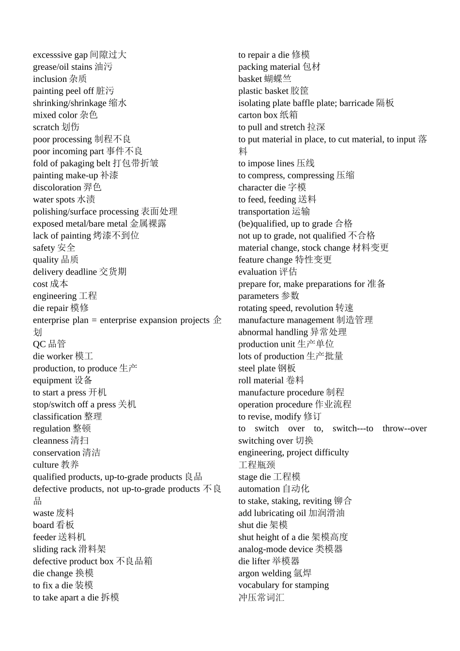 机械专业术语(英语)_第3页