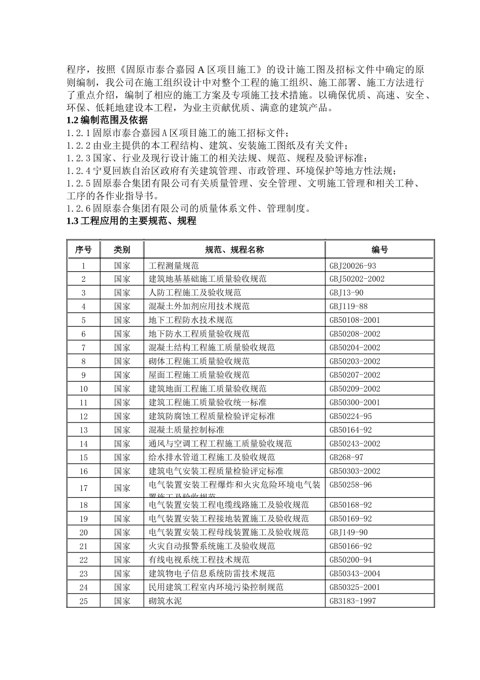 某小区小高层施工组织设计方案_第3页