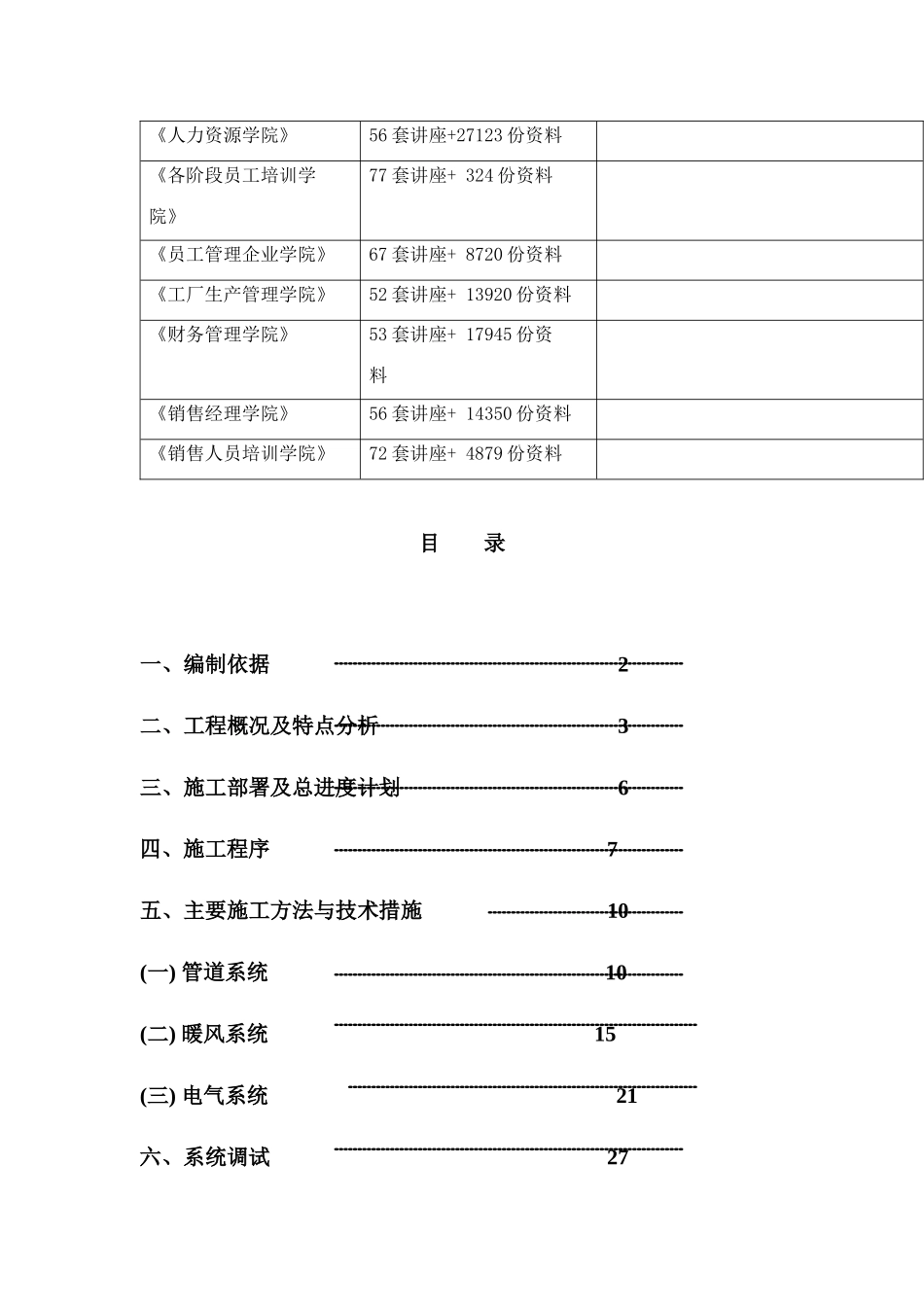 某科技楼机电工程施工组织设计_第2页