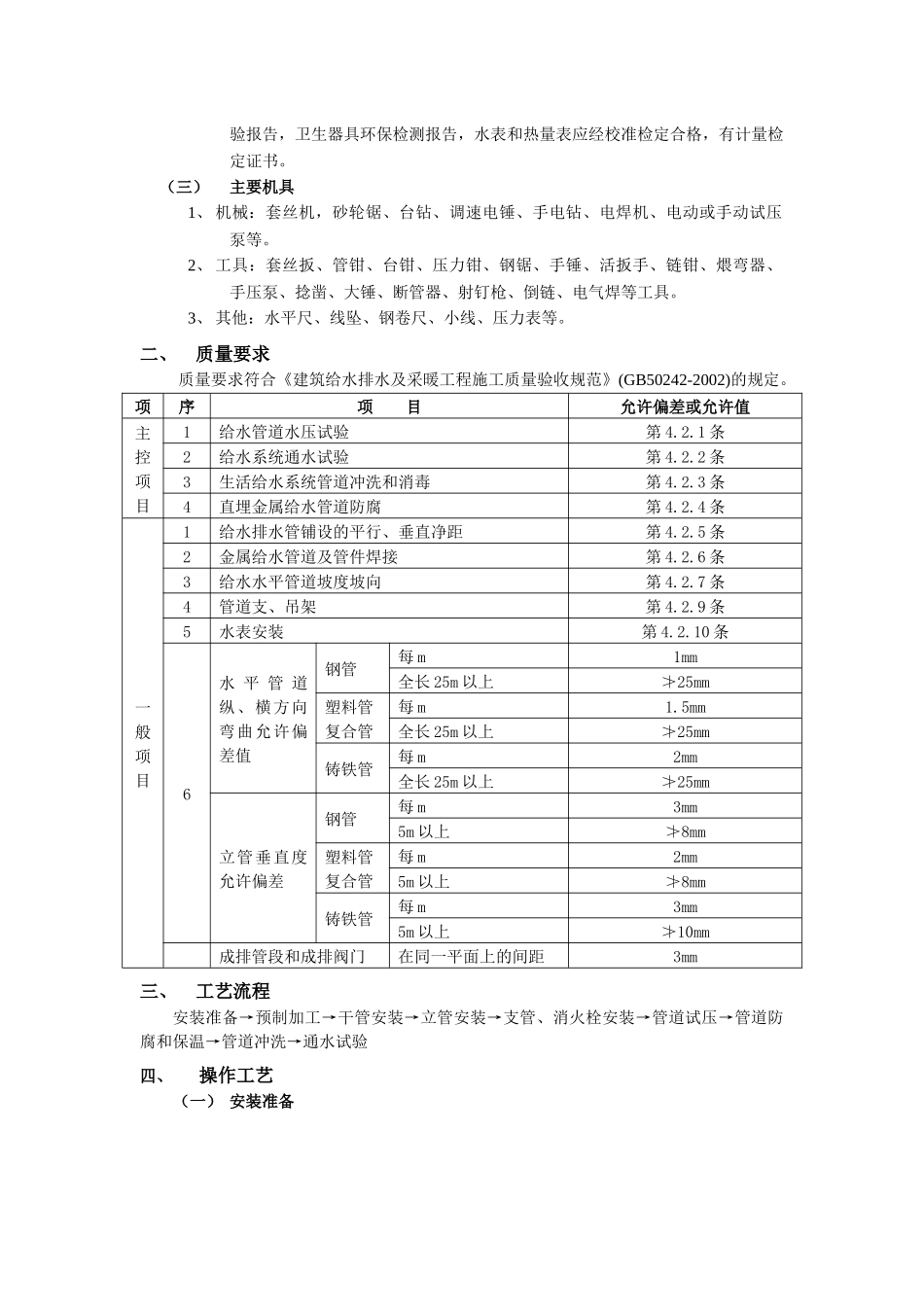 001室内给水管道安装工程_第2页