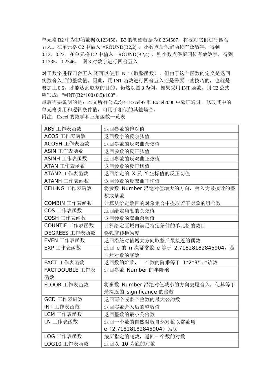 Excel常用函数应用_第3页