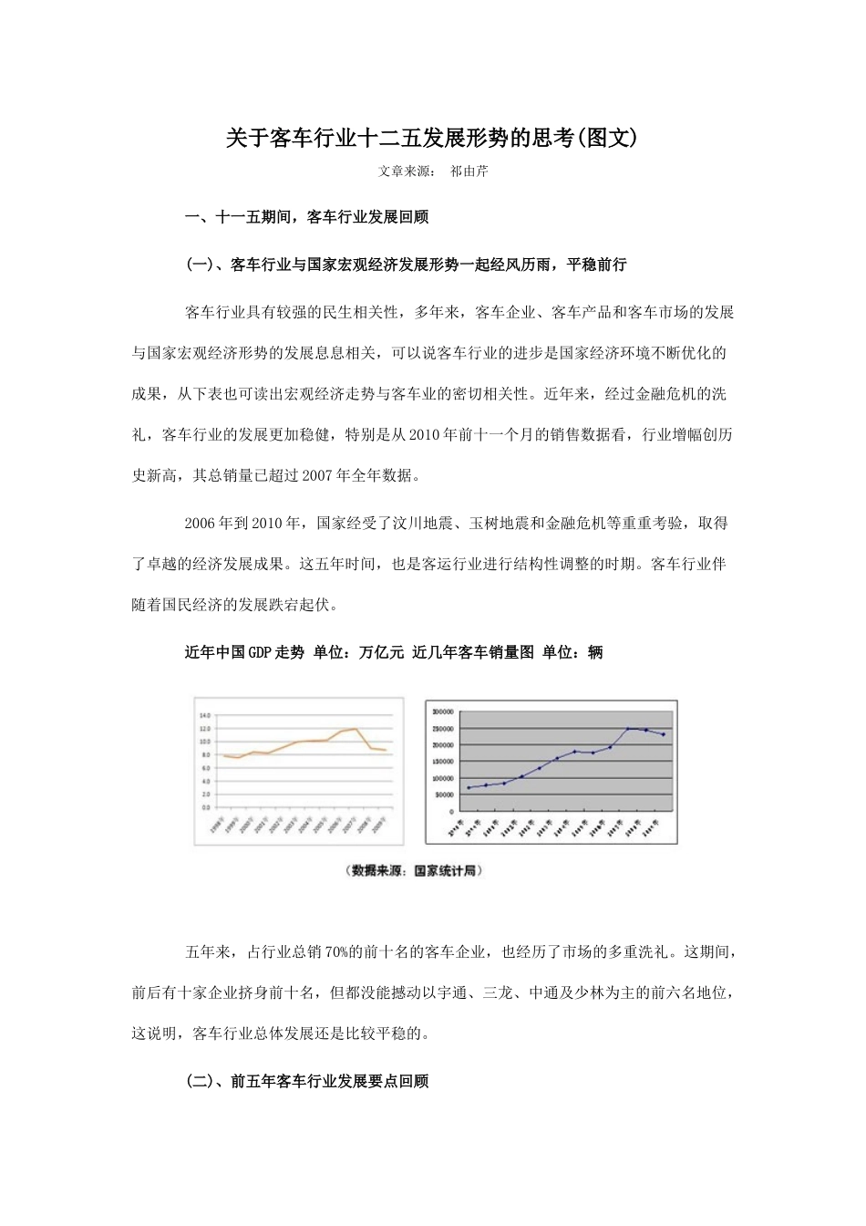 关于客车行业十二五发展形势的思考5218415693_第1页