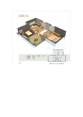 别墅户型透视图集