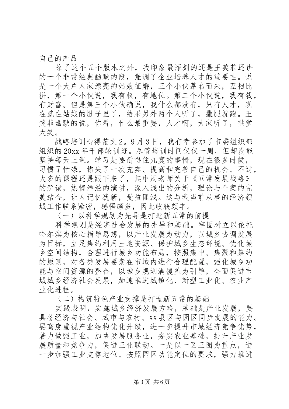 战略培训心得3篇_第3页