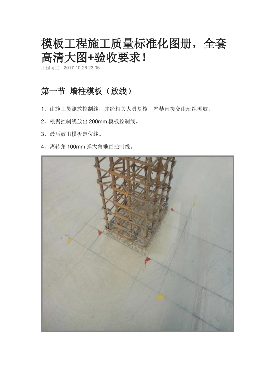 模板工程施工质量标准化图册全套高清大图_第1页