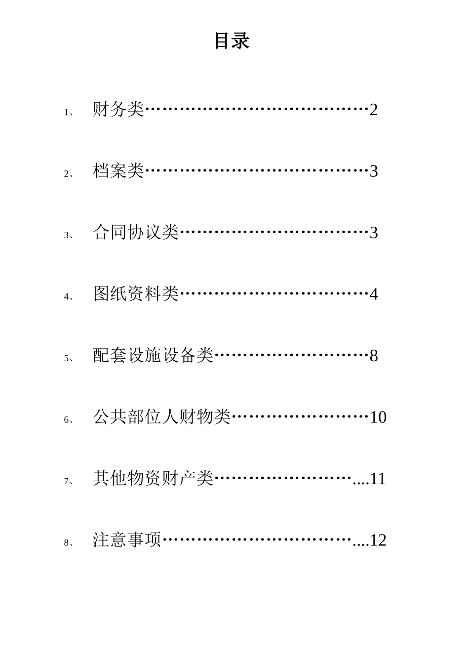 物业交接流程、表单和注意事项_第3页