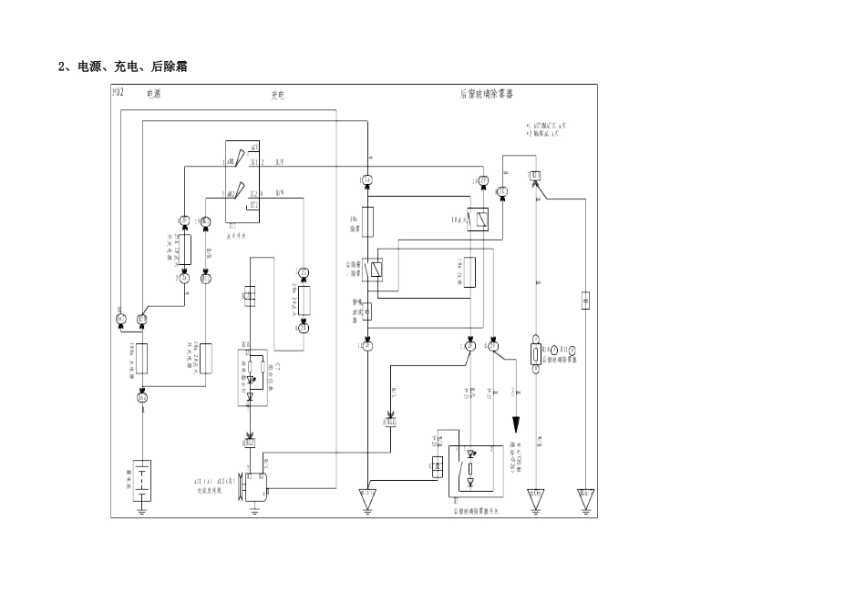 汽车某汽车整车电路图_第2页