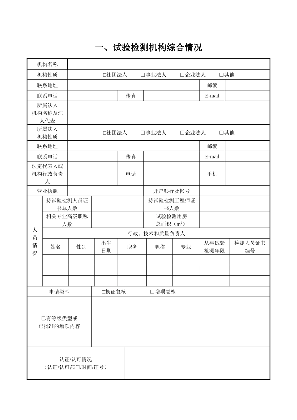 公路水运工程试验检测机构等级复核书_第3页