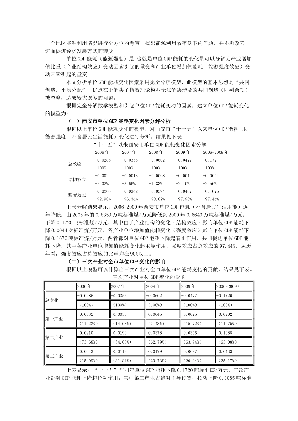 西安市全社会能源消费与生产实证解析_第3页