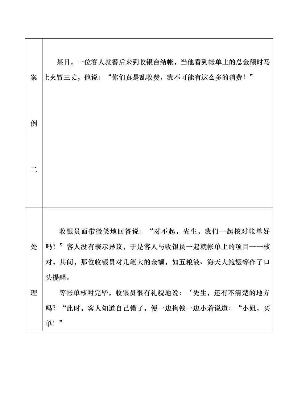 某某酒店客户投诉案例分析及预防_第3页