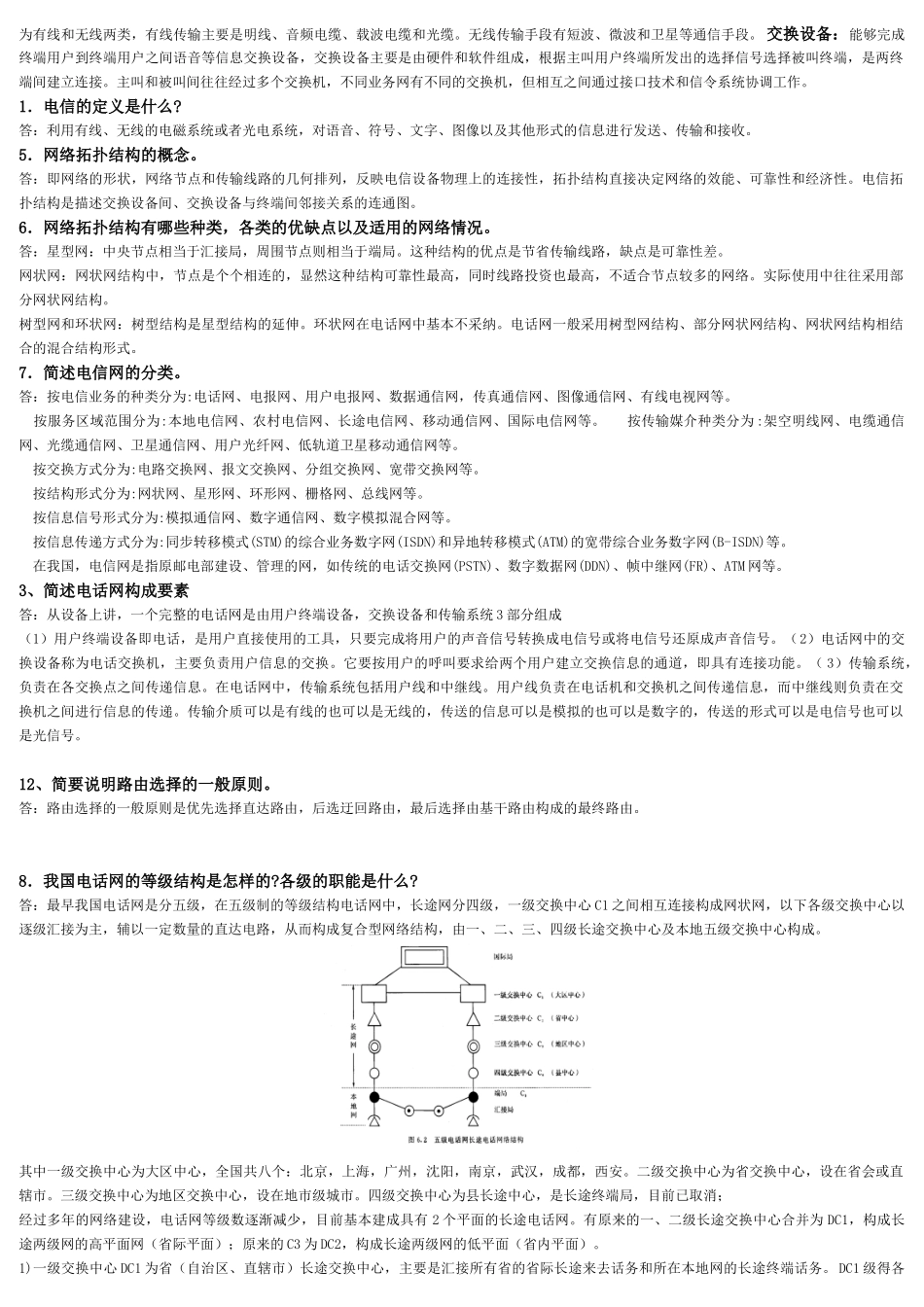 通信专业综合能力习题集XXXX_第2页