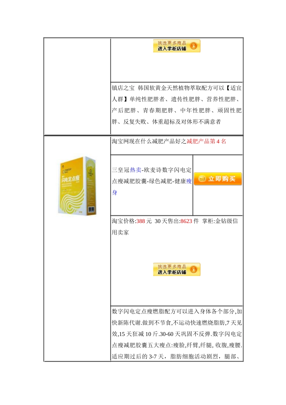 目前国内最好最有效的10大减肥产品（减肥药）_第3页