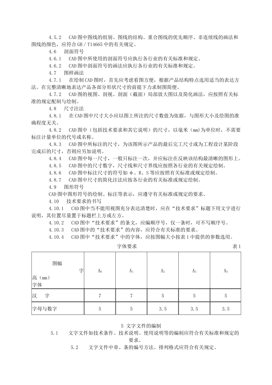 采矿专业制图规范(内容)_第2页