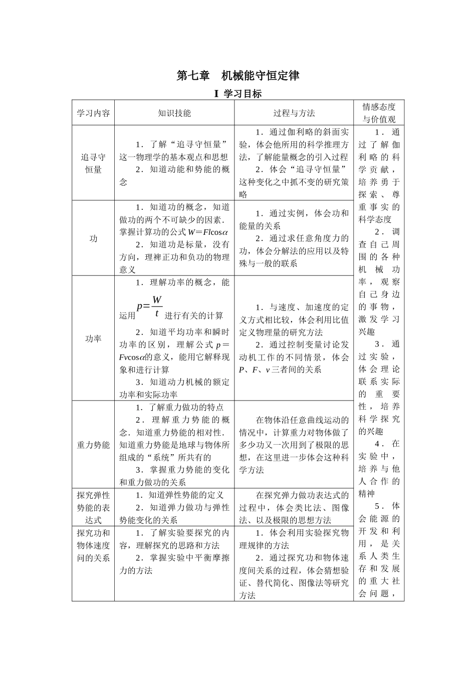 第七章机械能守恒定律_第1页