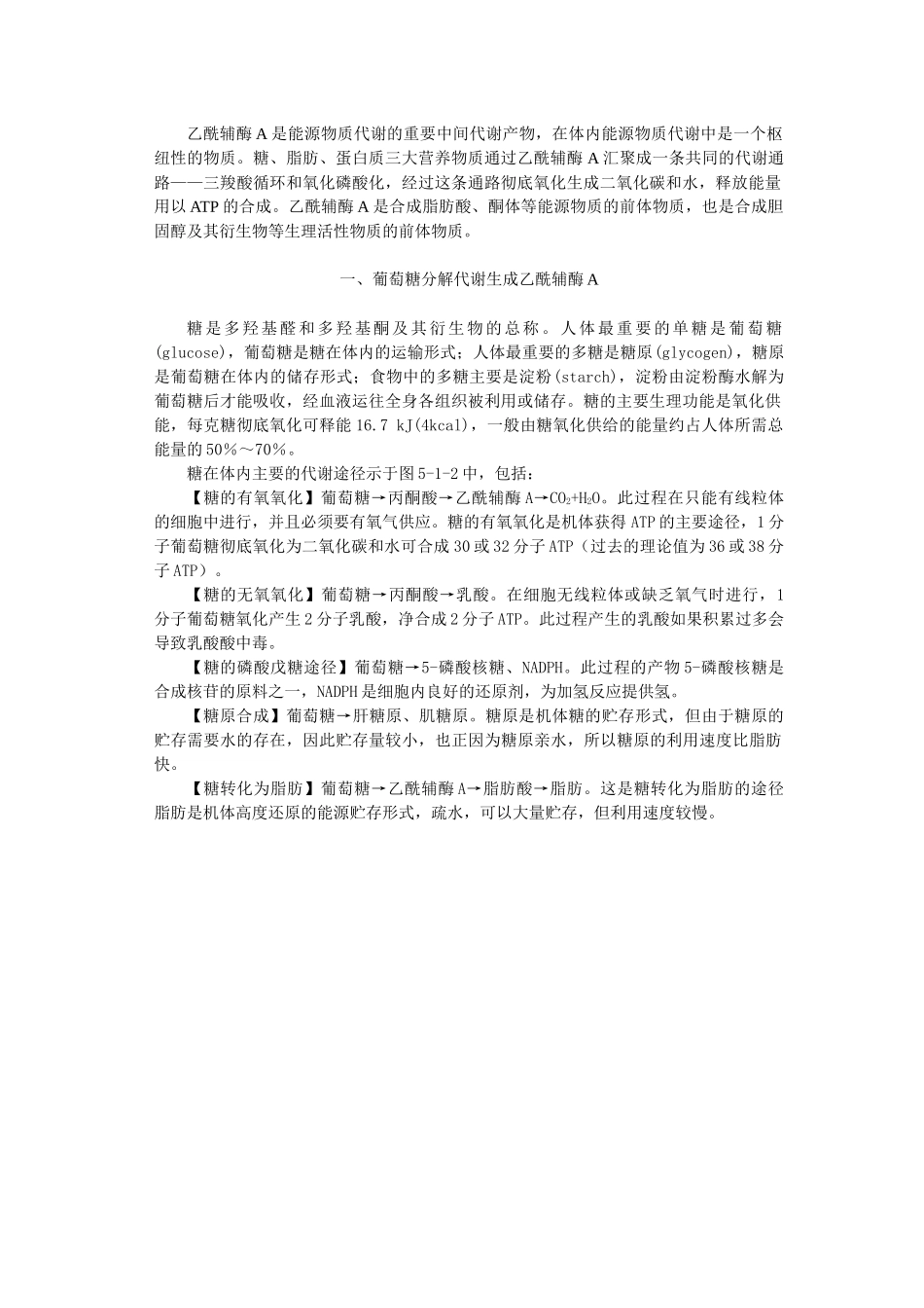 第五章能源物质的产能代谢-第六章_第2页
