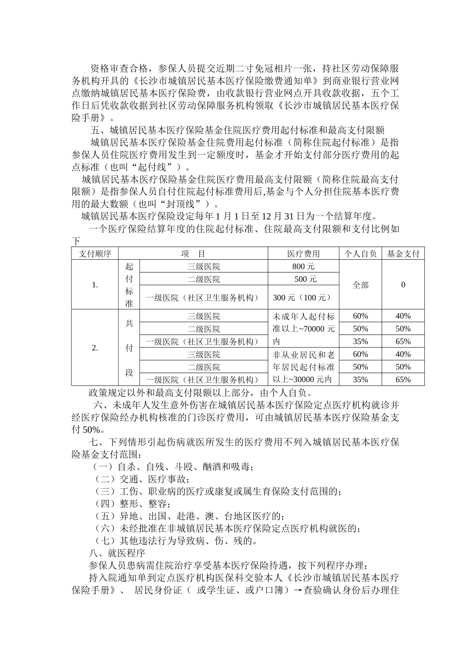 为建立城镇居民基本医疗保险制度,保障城镇居民的基本医疗需求，根据_第2页