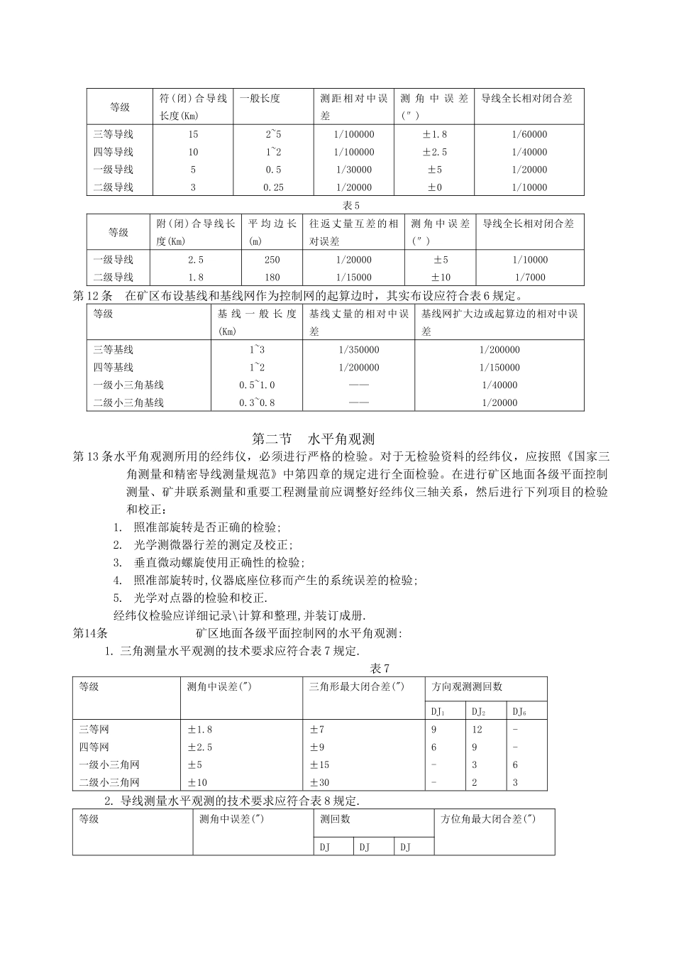煤矿测量规程_第3页