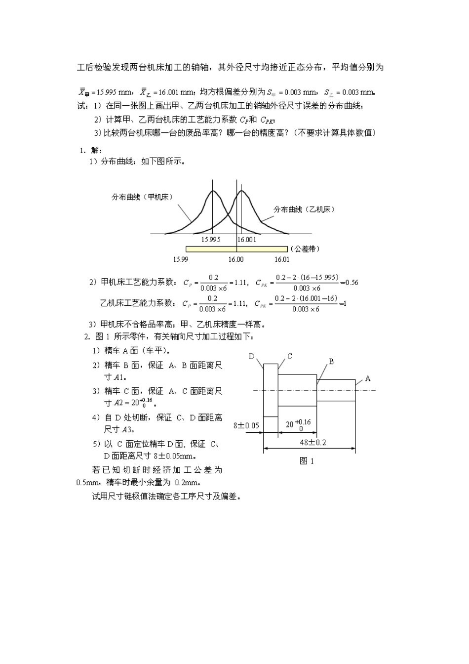 机械制造技术试题(含答案)_第3页