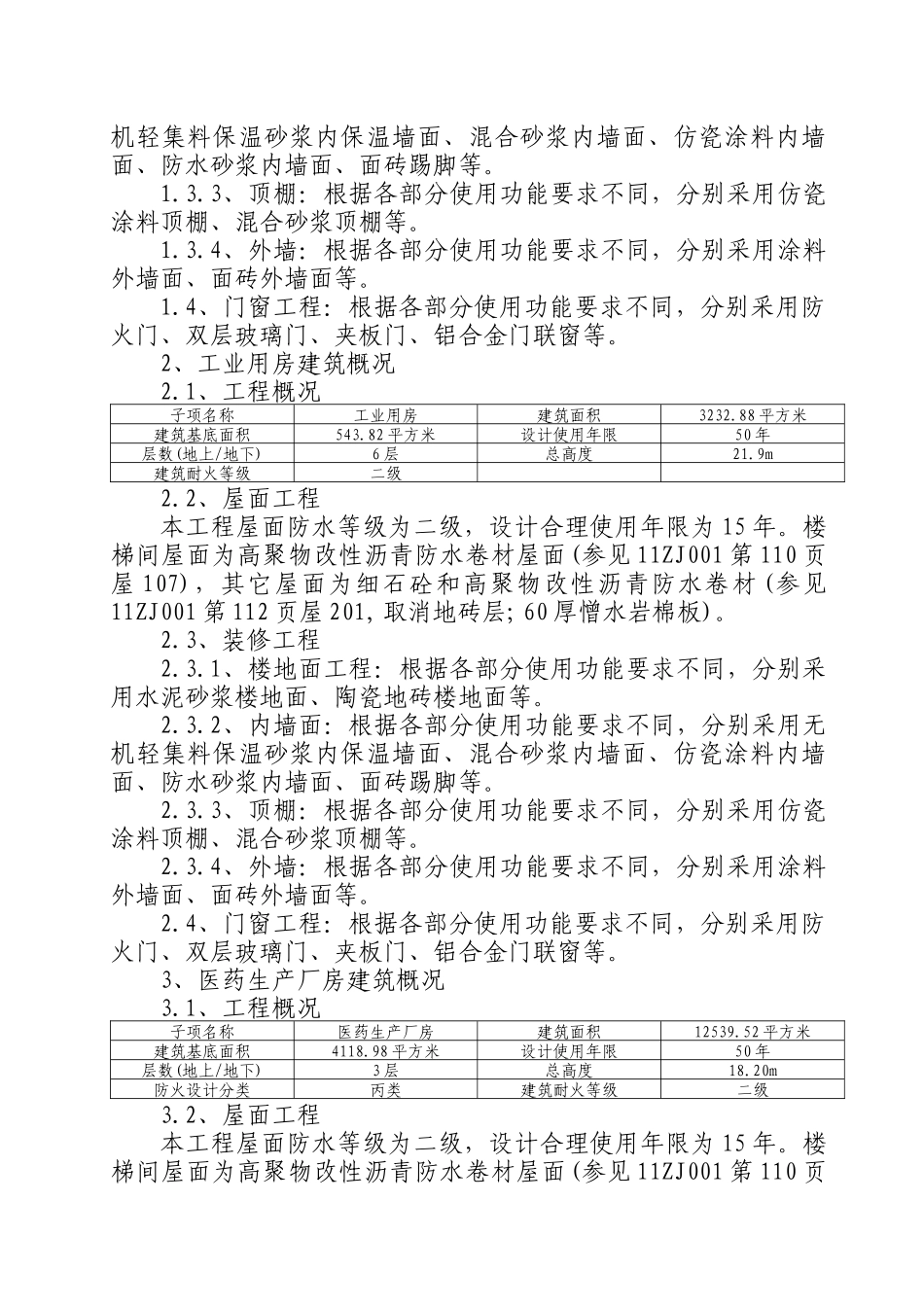 湖南鑫和医药园施工项目施组厂房建设_第3页