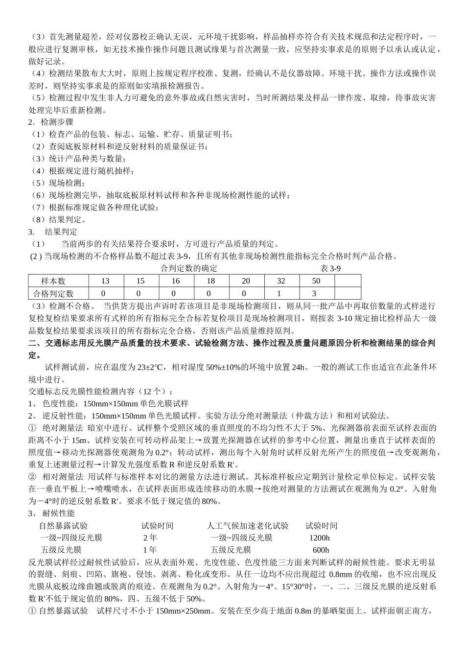 交通工程设施试验检测方案大全_第2页