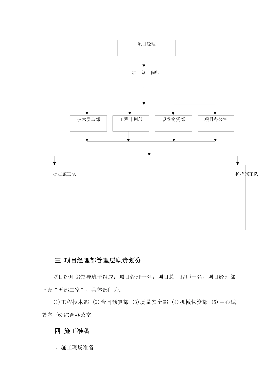 钢筋砼墙式护栏、单悬臂式交通标志、热熔型涂料路面标线_第3页